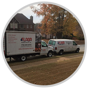 Flood Medics Restoration Trucks