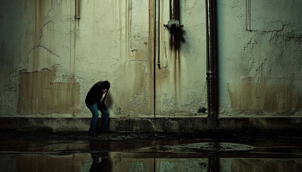 persistent unpleasant odor lingers