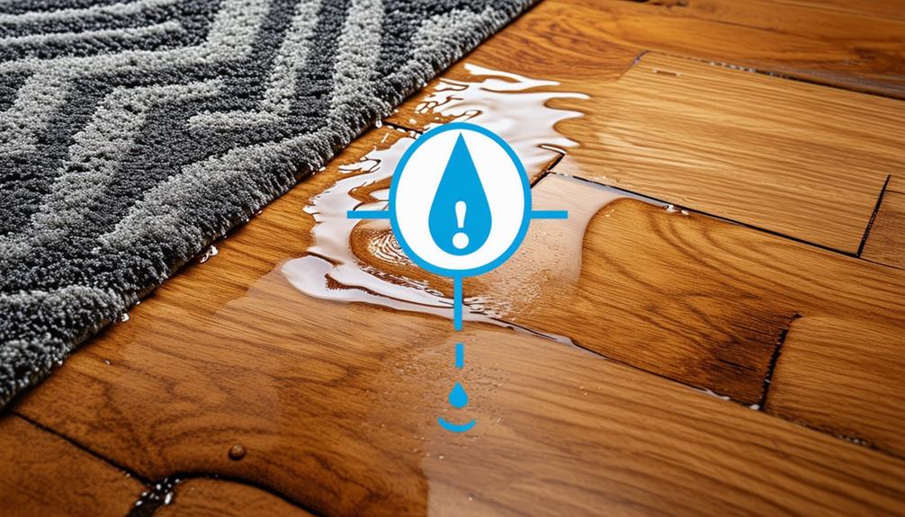 structural damage in floors