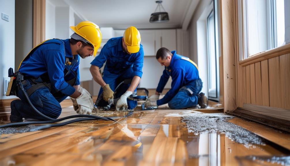 water damage restoration experts