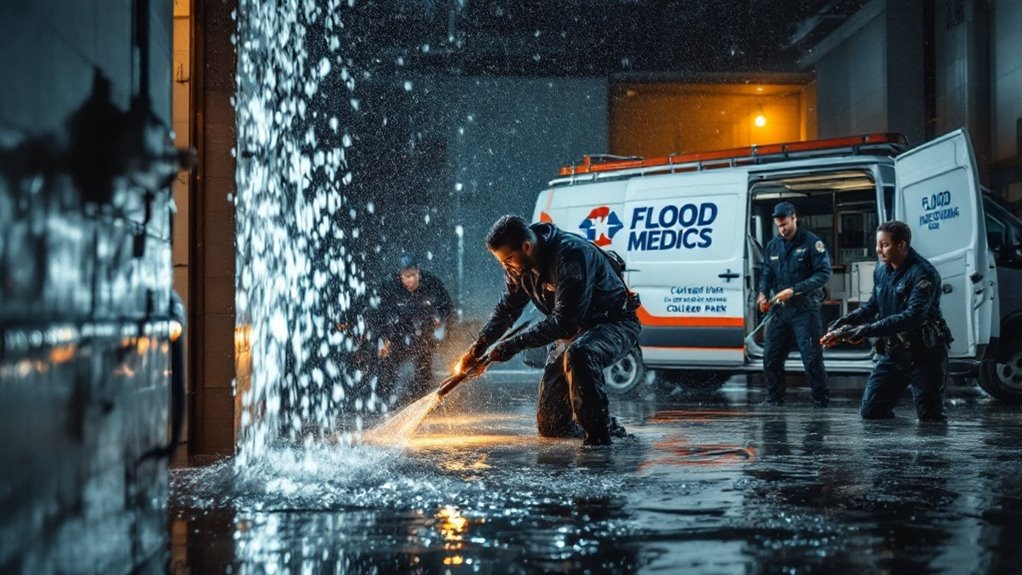 flood restoration and plumbing