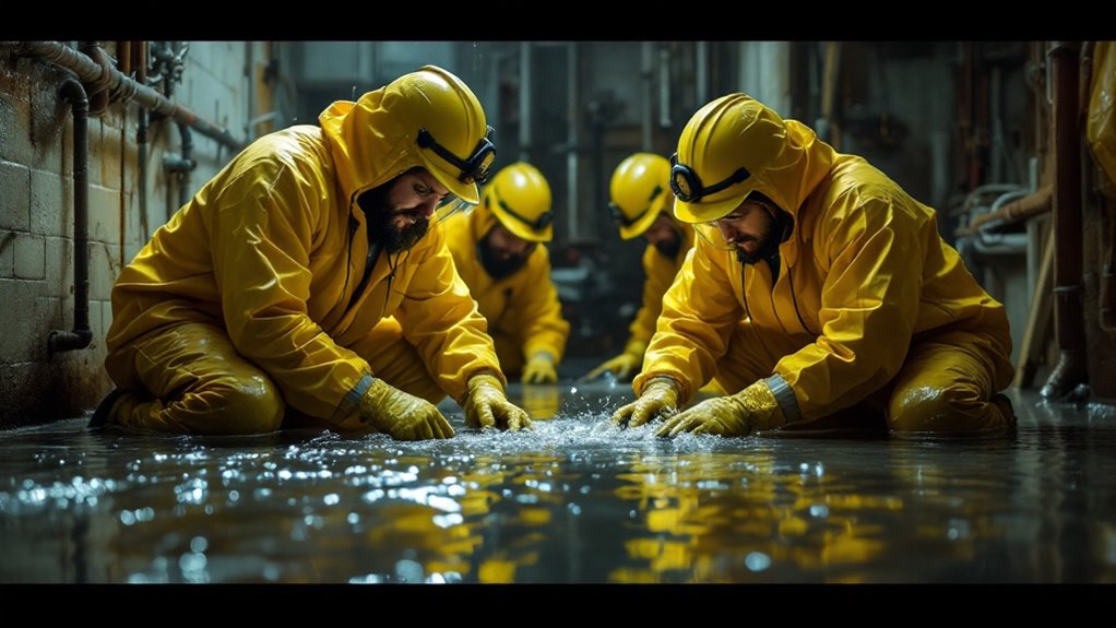 flooding effects on plumbing