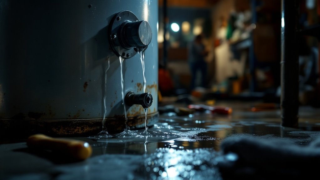 malfunctioning hot water system