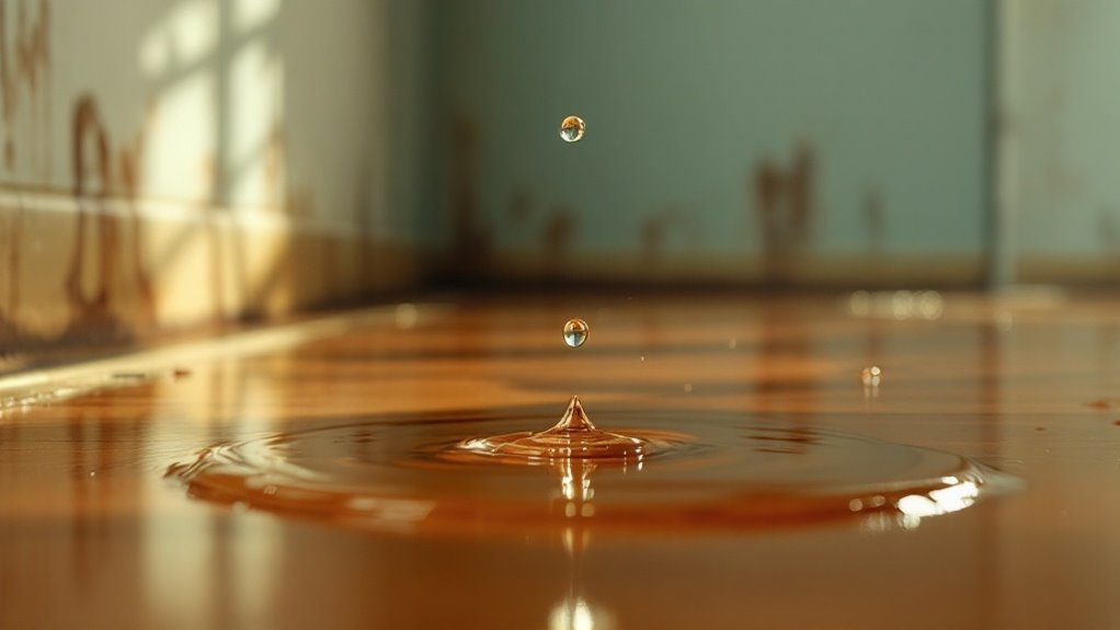 mysterious water leak issues