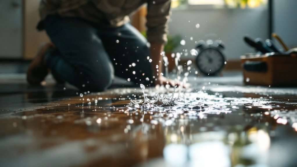 plumbing emergency warning signs