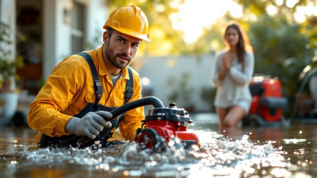 rapid action saves plumbing