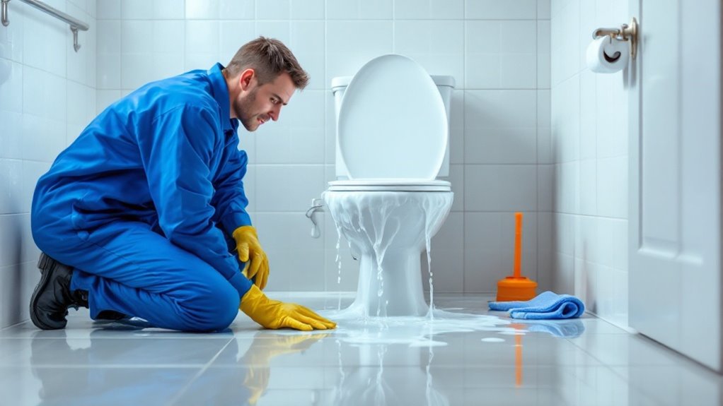 toilet overflow emergency response