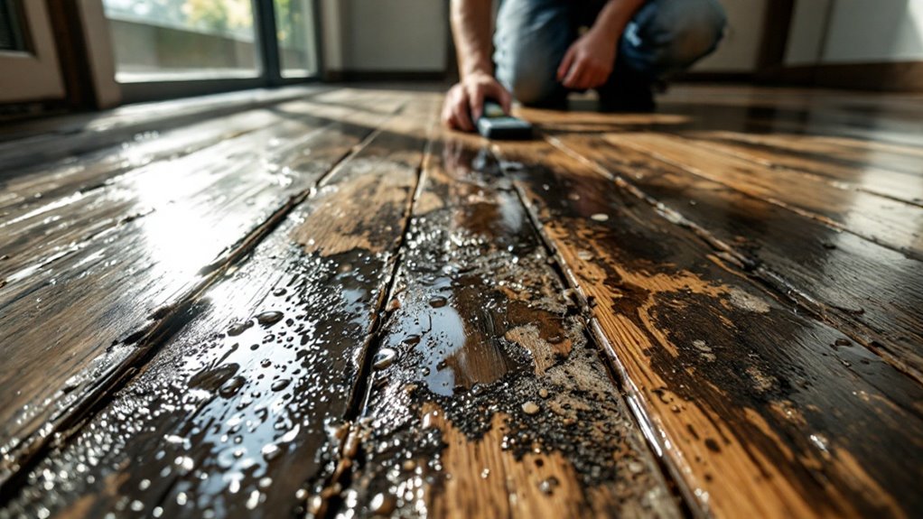 assess water damage severity