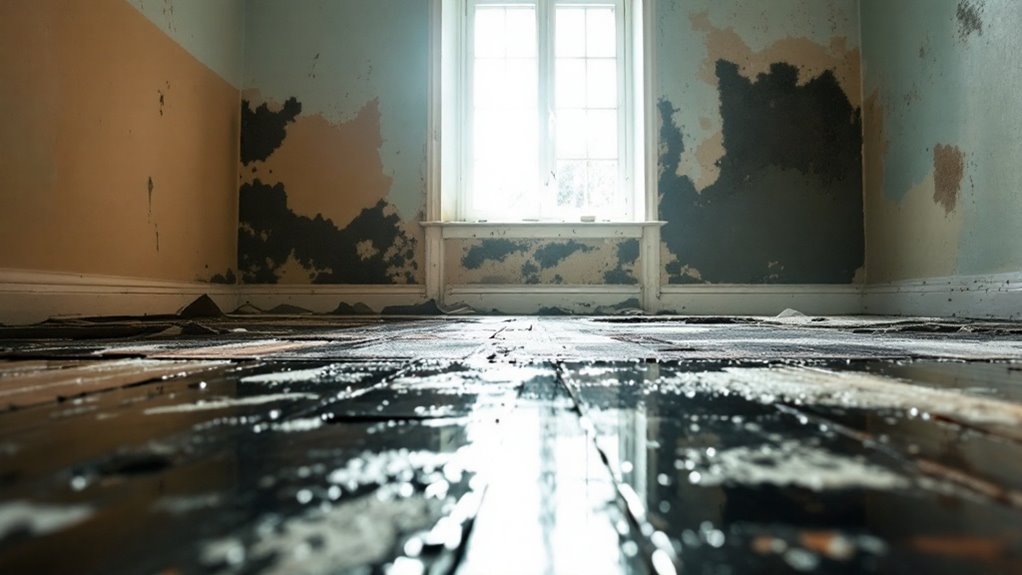 assess water damage thoroughly