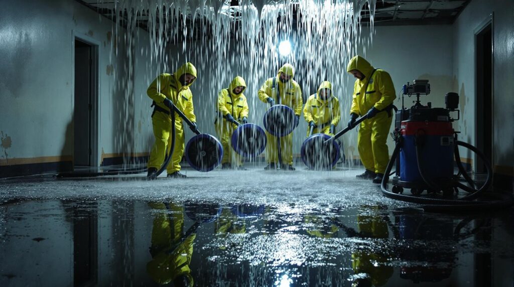 immediate water damage response