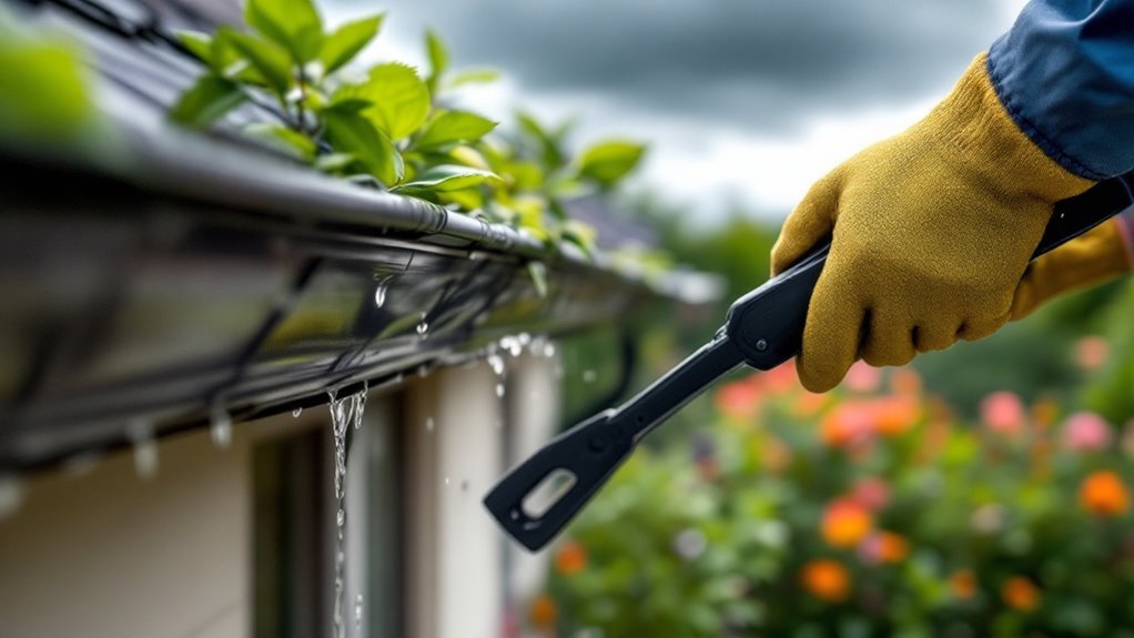inspect gutters before rains