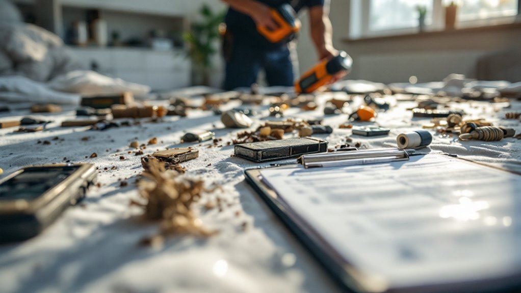 restoration documentation and expenses