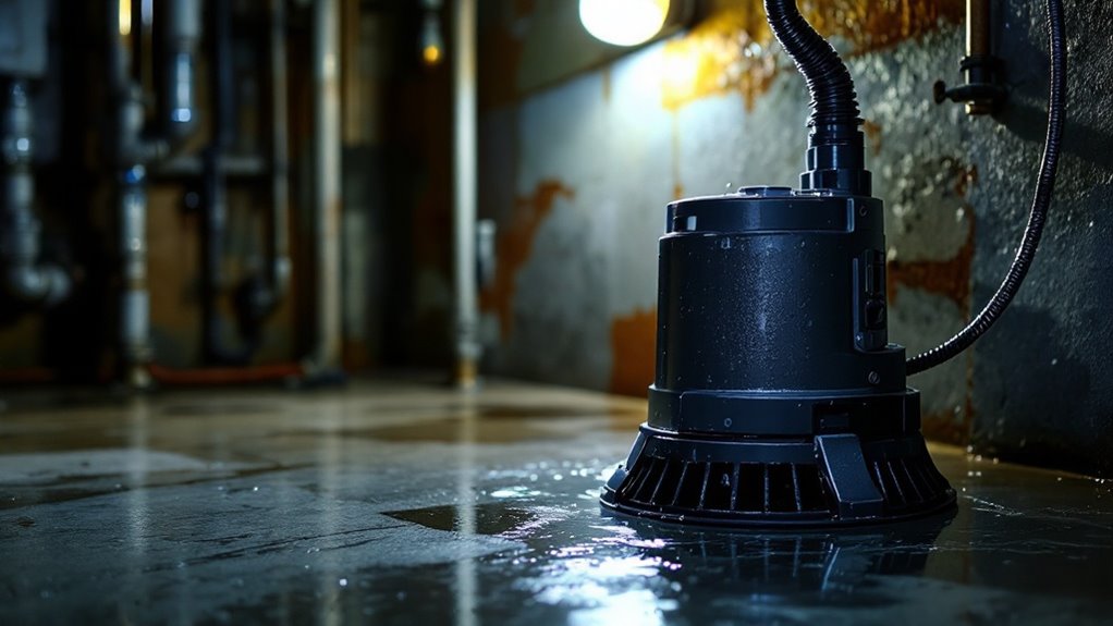 sump pump system components