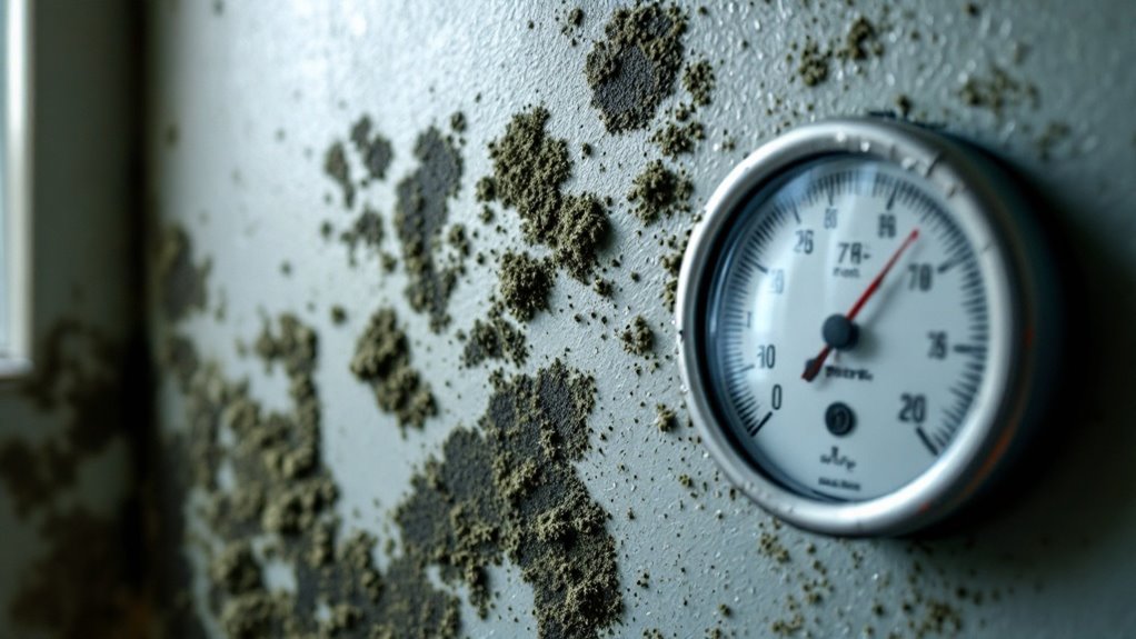 temperature impacts mold growth