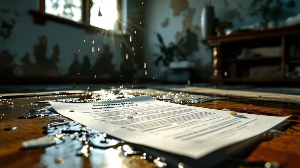 understand water damage coverage