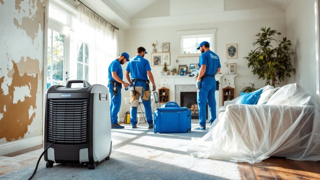 water damage restoration techniques